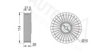 MERCE 6112340193 Deflection/Guide Pulley, v-ribbed belt